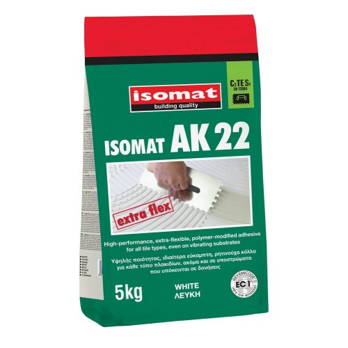 ISOMAT ΚΟΛΛΑ AK22 ΛΕΥΚΗ 5KG