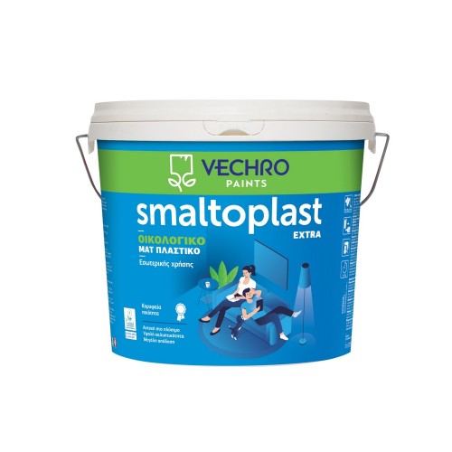VECHRO SMALTOPLAST EXTRA ΠΛΑΣΙΚΟ ΟΙΚΟΛΟΓΙΚΟ ΛΕΥΚΟ 10l