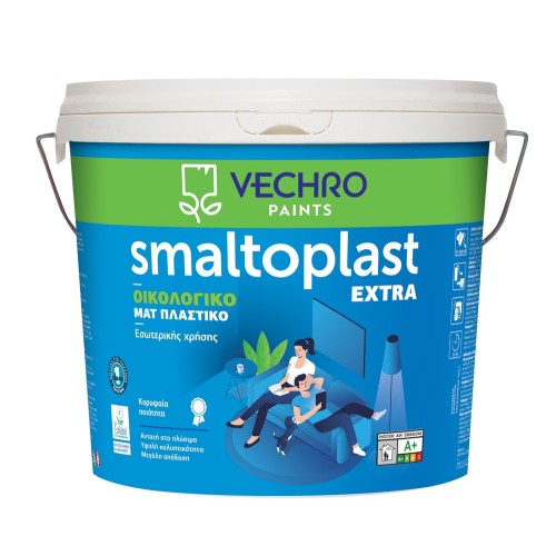 VECHRO SMALTOPLAST EXTRA ΠΛΑΣΤΙΚΟ ΛΕΥΚΟ 750ml