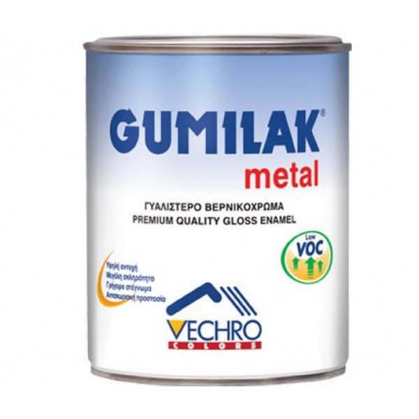 VECHRO GUMILAK METAL SATIN ΛΕΥΚΟ 750ml