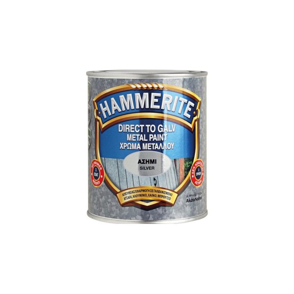 VIVECHROM HAMMERITE SMOOTH SILVER ΓΥΑΛΙΣΤΕΡΟ 0.75LT