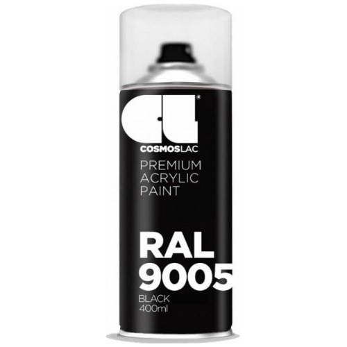 COSMOLAC SPRAY CLASSIC N303-R9005 GLOSS ΜΑΥΡΟ 400ML