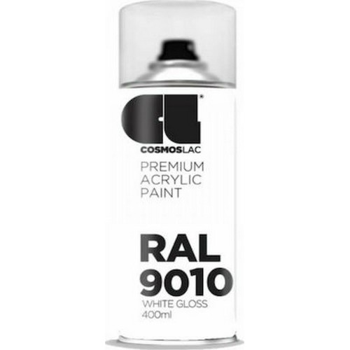 COSMOLAC SPRAY CLASSIC N301-R9010 MAT WHITE 400ML