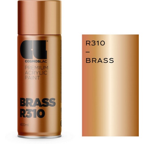 COSMOLAC SPRAY R310 BRIGHT BRASS 400ML