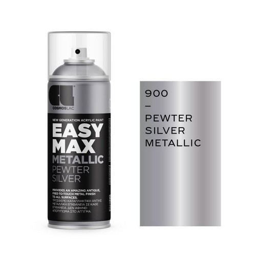 COSMOLAC SPRAY EASY MAX METALLIC SILVER No 900 400ml