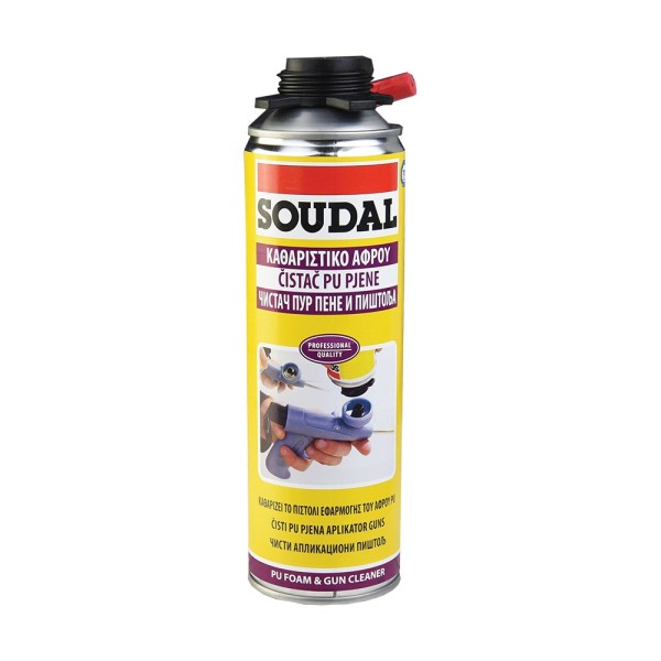 SOUDAL ΚΑΘΑΡΙΣΤΙΚΟ ΠΙΣΤΟΛΙΟΥ ΑΠΛΟ 500ml