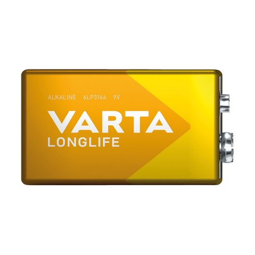 VARTA ΜΠΑΤΑΡΙΑ ΑΛΚ LONG LIFE EXT ΠΛΑΚΕ 9 ΒΟΛΤ1