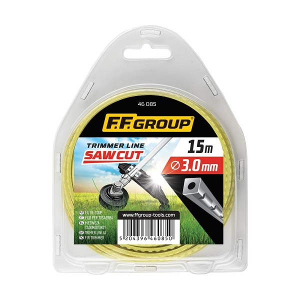 FF GROUP ΝΗΜΑ ΜΕΣΙΝΕΖΑΣ SAW CUT ΤΕΤΡΑΓΩΝΟ ΟΔΟΝΤΩΤΟ  3.30mm 45m