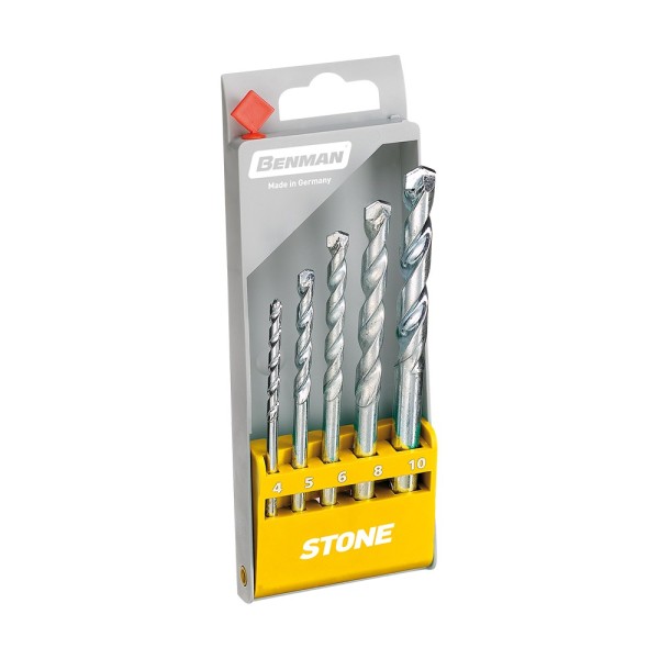 BENMAN ΣΕΤ ΔΙΑΜΑΝΤΟΤΡΥΠΑΝΑ STONE 5ΤΕΜΑΧΙΩΝ  4.0-10mm