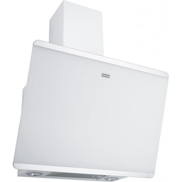 FRANKE ΑΠΟΡΡΟΦΗΤΗΡΑΣ ΕΠΙΤΟΙΧΙΟΣ ΜΕ  ΚΑΜΙΝΑΔΑ EVO 60CM II FPJ 615 V WH/SS ΛΕΥΚΟΣ