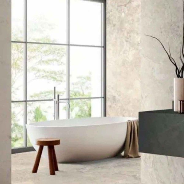 ΠΛΑΚΑΚΙ MEMENTO LIMOGES WHITE 60X120cm