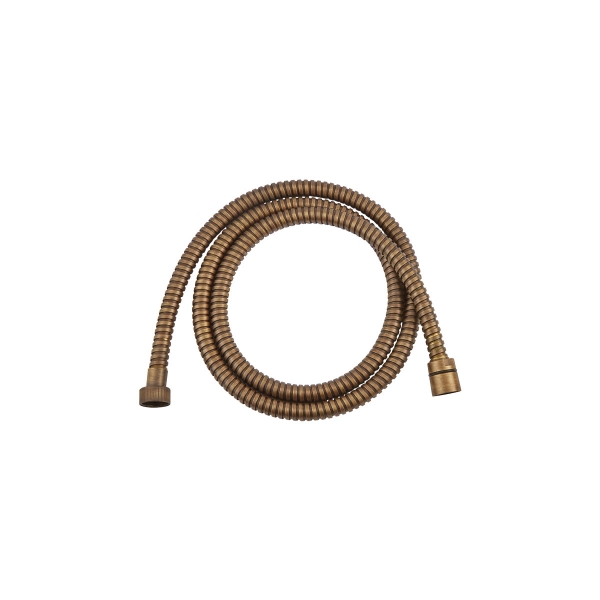 ΣΠΙΡΑΛ PVC ΛΟΥΤΡΟΥ ANTIQUE BRASS 1.5m