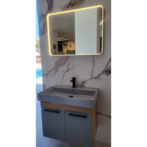 BRONZE ART ΚΑΘΡΕΠΤΗΣ LED 80X60