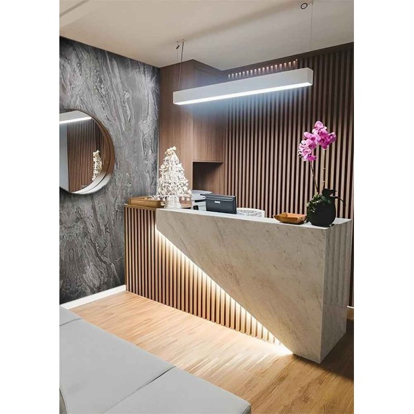 PVC MEGA PANEL GREY 2.80x120cm