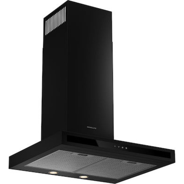 DAVOLINE SQUARE ΑΠΟΡΡΟΦΗΤΗΡΑΣ ΕΠΙΤΟΙΧΟΣ 060 BLACK