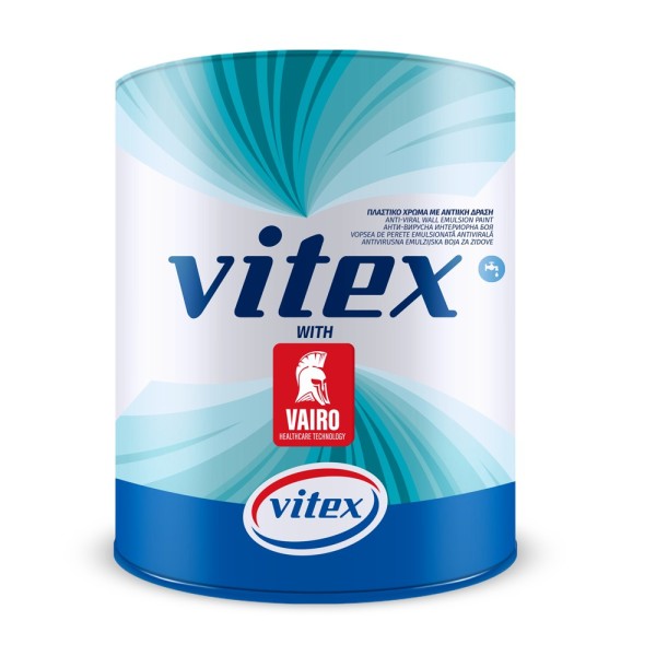 VITEX ΠΛΑΣΤΙΚΟ ΧΡΩΜΑ ΜΕ ΤΕΧΝΟΛΟΓΙΑ  VAIRO ΛΕΥΚΟ 3LT