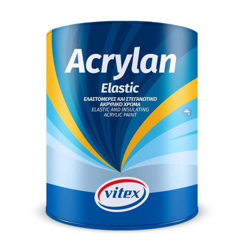 VITEX ACRYLAN  ELASTIC ΛΕΥΚΟ 10 L