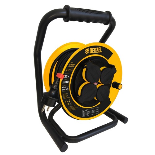 DENZEL ΜΠΑΛΑΝΤΕΖΑ 3x1.5mm (30m) ΜΕ ΠΛΑΣΤΙΚΟ ΚΑΡΟΥΛΙ IP44