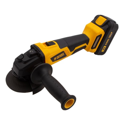 DENZEL ΓΩΝΙΑΚΟΣ ΤΡΟΧΟΣ 18V - 3Ah 115mm BRUSHLESS