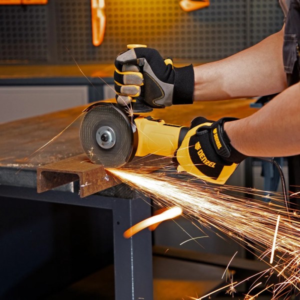 DENZEL ΓΩΝΙΑΚΟΣ ΤΡΟΧΟΣ 115mm - 750W