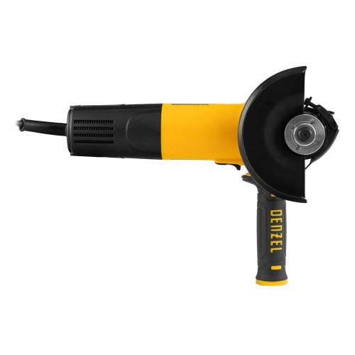 DENZEL ΓΩΝΙΑΚΟΣ ΤΡΟΧΟΣ 125mm - 1100W  ΜΕ ΡΥΘΜΙΖΟΜΕΝΕΣ ΣΤΡΟΦΕΣ