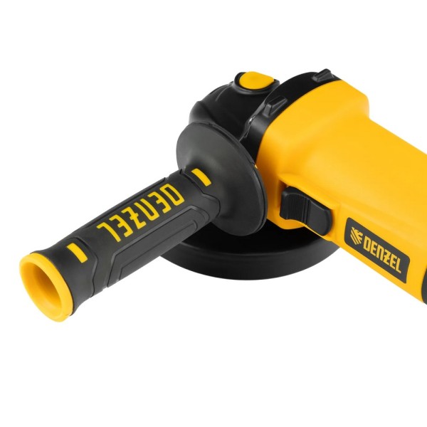 DENZEL ΓΩΝΙΑΚΟΣ ΤΡΟΧΟΣ 125mm - 1100W  ΜΕ ΡΥΘΜΙΖΟΜΕΝΕΣ ΣΤΡΟΦΕΣ