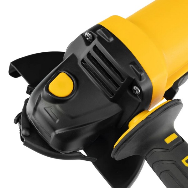 DENZEL ΓΩΝΙΑΚΟΣ ΤΡΟΧΟΣ 125mm - 1100W  ΜΕ ΡΥΘΜΙΖΟΜΕΝΕΣ ΣΤΡΟΦΕΣ