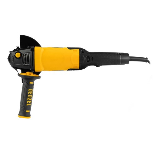 DENZEL ΓΩΝΙΑΚΟΣ ΤΡΟΧΟΣ 125mm - 1100W  ΜΕ ΡΥΘΜΙΖΟΜΕΝΕΣ ΣΤΡΟΦΕΣ