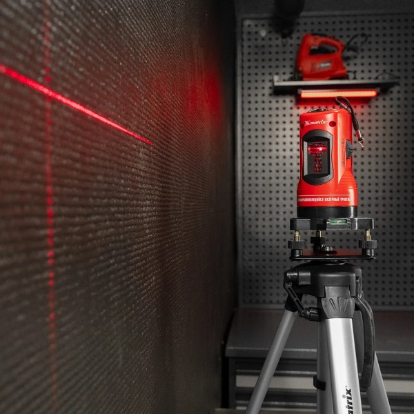 MATRIX ΑΛΦΑΔΙ LASER ΣΤΑΥΡΟΥ 2 ΔΕΣΜΕΣ ΣΕΤ ΤΡΙΠΟΔΟ & ΒΑΛΙΤΣΑ