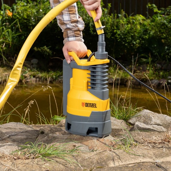 DENZEL ΥΠΟΒΡΥΧΙΑ ΑΝΤΛΙΑ 950W ΜΕ ΕΝΣΩΜΑΤΩΜΕΝΟ ΦΛΟΤΕΡ ΑΚΑΘΑΡΤΩΝ ΥΔΑΤΩΝ