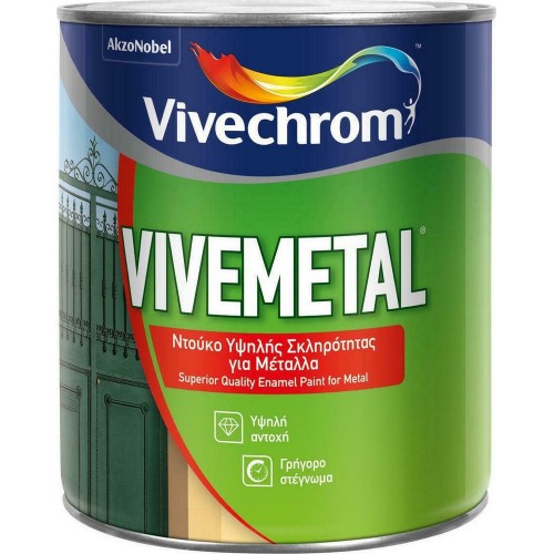 VIVECHROM VIVEMETAL  30 ΛΕΥΚΟ SATINE 2.5L