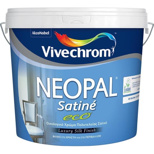 VIVECHROM NEOPAL SATINE ECO ΛΕΥΚΟ 3L