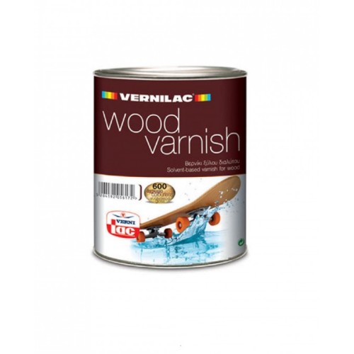 VERNILAC WOOD VARNISH 608 GL ΚΑΡΥΔΙΑ ΣΚΟΥΡΟ  180ml