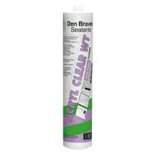 DEN  BRAVEN ACRYLIC CLEAR-WT ΣΙΛΙΚΟΝΗ ΔΙΑΦΑΝΗ 310ml