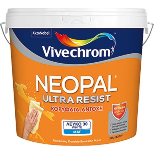 VIVECHROM NEOPAL ULTRA RESIST 30 ΛΕΥΚΟ 1L