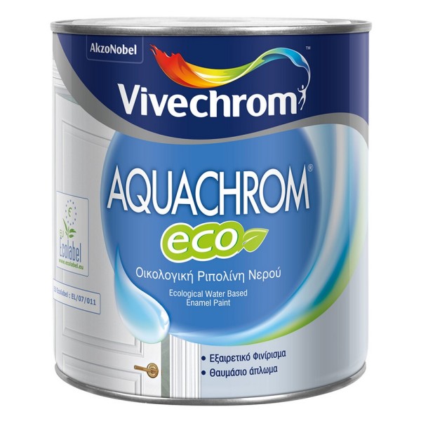 VIVECHROM AQUACHROM ECO ΜΑΤ ΛΕΥΚΟ 2.5L