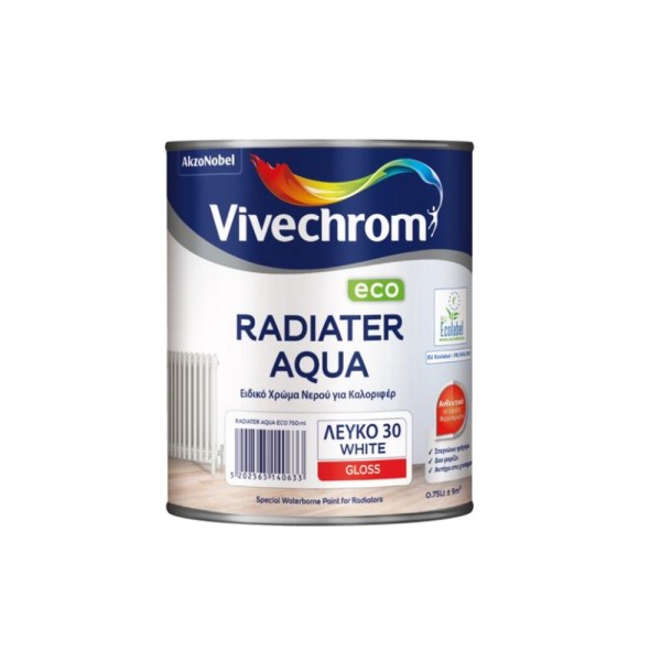 VIVECHROM RADIATER AQUA ECO ΓΥΑΛΙΣΤΕΡΟ ΛΕΥΚΟ 750ML