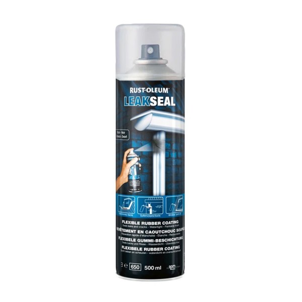 RUST OLEUM  LEAK SEAL SPRAY ALUMINIUM 500ml