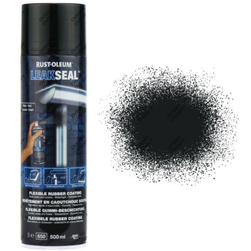 RUST OLEUM LEAK SEAL SPRAY BLACK 500ml