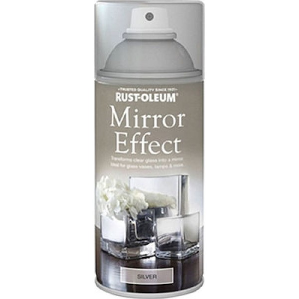 RUST OLEUM MIRROR EFFECT SPRAY SILVER 150ml