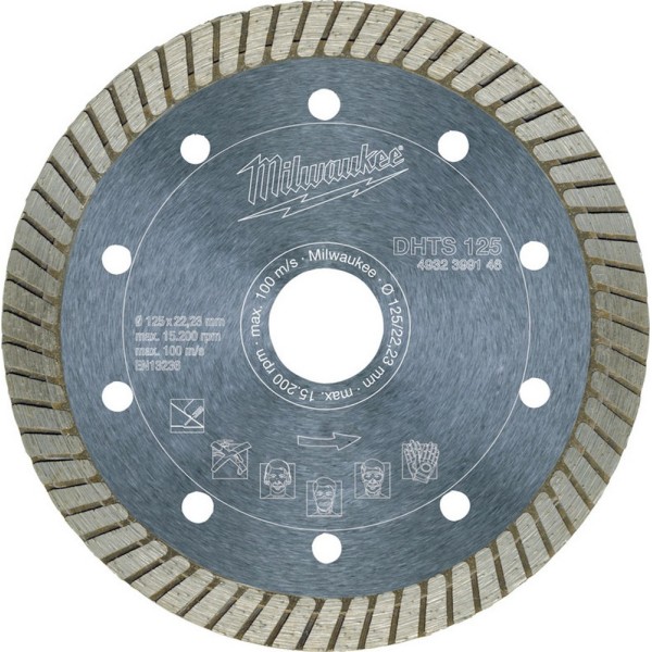 MILWAUKEE ΔΙΑΜΑΝΤΟΔΙΣΚΟΣ DHTS 125 MW