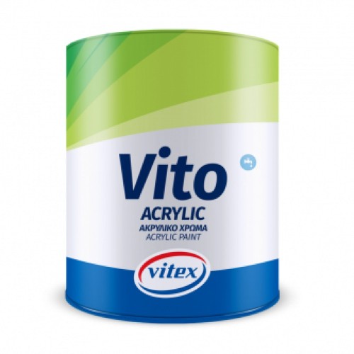 VITEX VITO ΑΚΡΥΛΙΚΟ ΛΕΥΚΟ  9 L