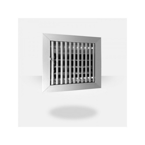 Περσίδα αεραγωγού για τζάκια, ρυθμιζόμενη απλή 15x15, χωρίς κουτί.