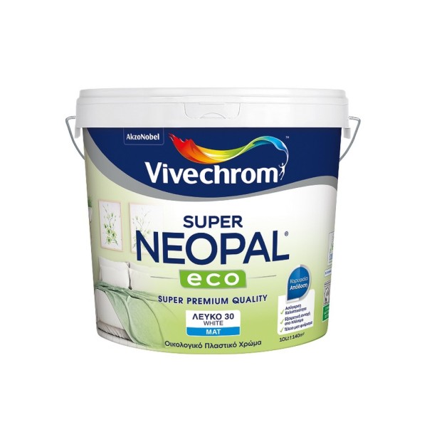 VIVECHROM SUPER NEOPAL ECO ΛΕΥΚΟ 10L