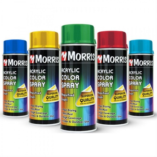 MORRIS ΣΠΡΕΙ ΧΡΩΜΑΤΟΣ ΓΥΑΛΙΣΤΕΡΟ ΒΙΟΛΕΤΙ 400ml