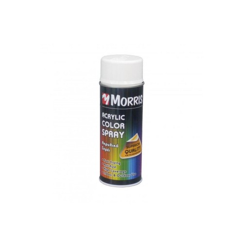 MORRIS ΣΠΡΕΙ ΧΡΩΜΑΤΟΣ ΜΑΤ ΛΕΥΚΟ  400ml