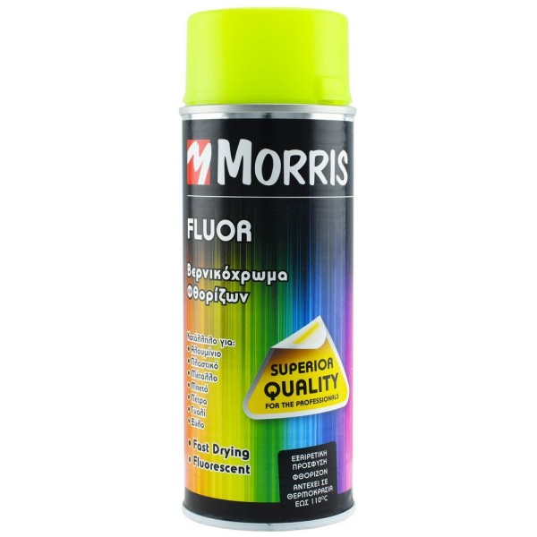 MORRIS ΣΠΡΕΙ ΦΘΟΡΙΖΩΝ ΛΑΚΑ ΚΙΤΡΙΝΗ 400ml