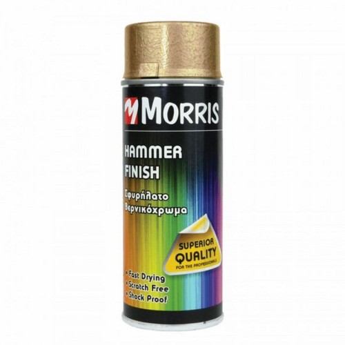  MORRIS ΣΠΡΕΙ ΣΦΥΡΗΛΑΤΗ ΛΑΚΑ ΧΡΥΣΟ 400ml