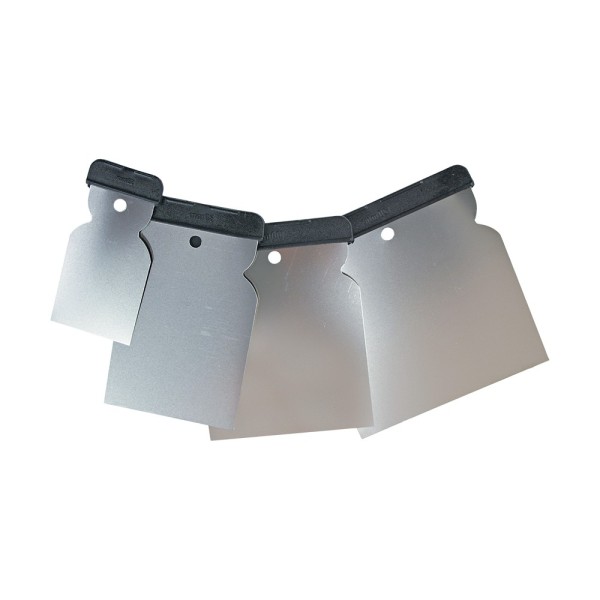 BENMAN ΣΕΤ ΑΤΣΑΛΙΝΕΣ ΣΠΑΤΟΥΛΕΣ 4τμχ (ΑΝΟΞΕΙΔΩΤΕΣ)