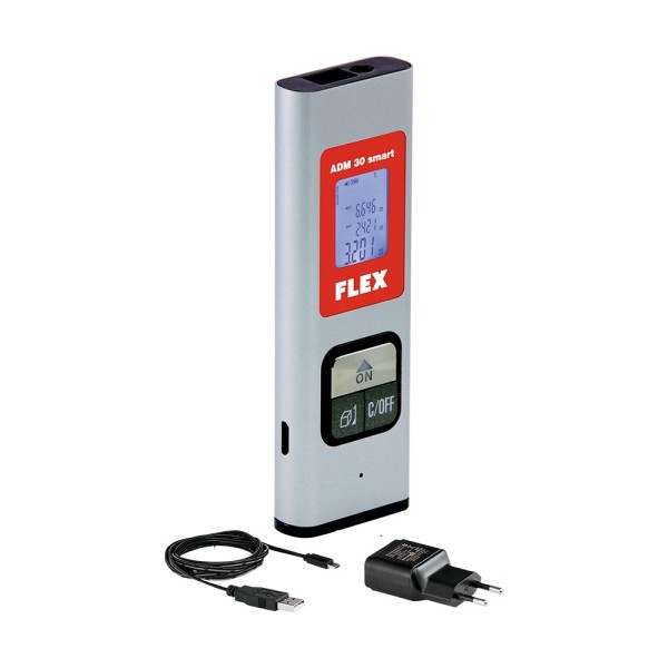 FLEX ΑΠΟΣΤΑΣΙΟΜΕΤΡΟ ΛΕΙΖΕΡ ADM 30 SMART